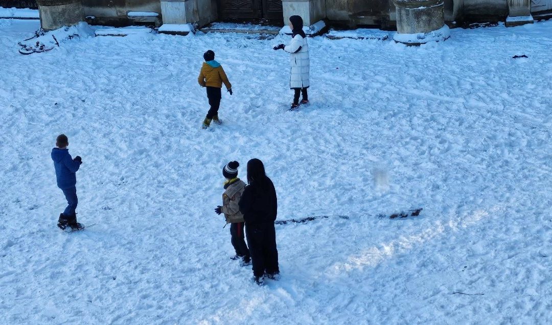 Sous les flocons, des instants de magie partagée